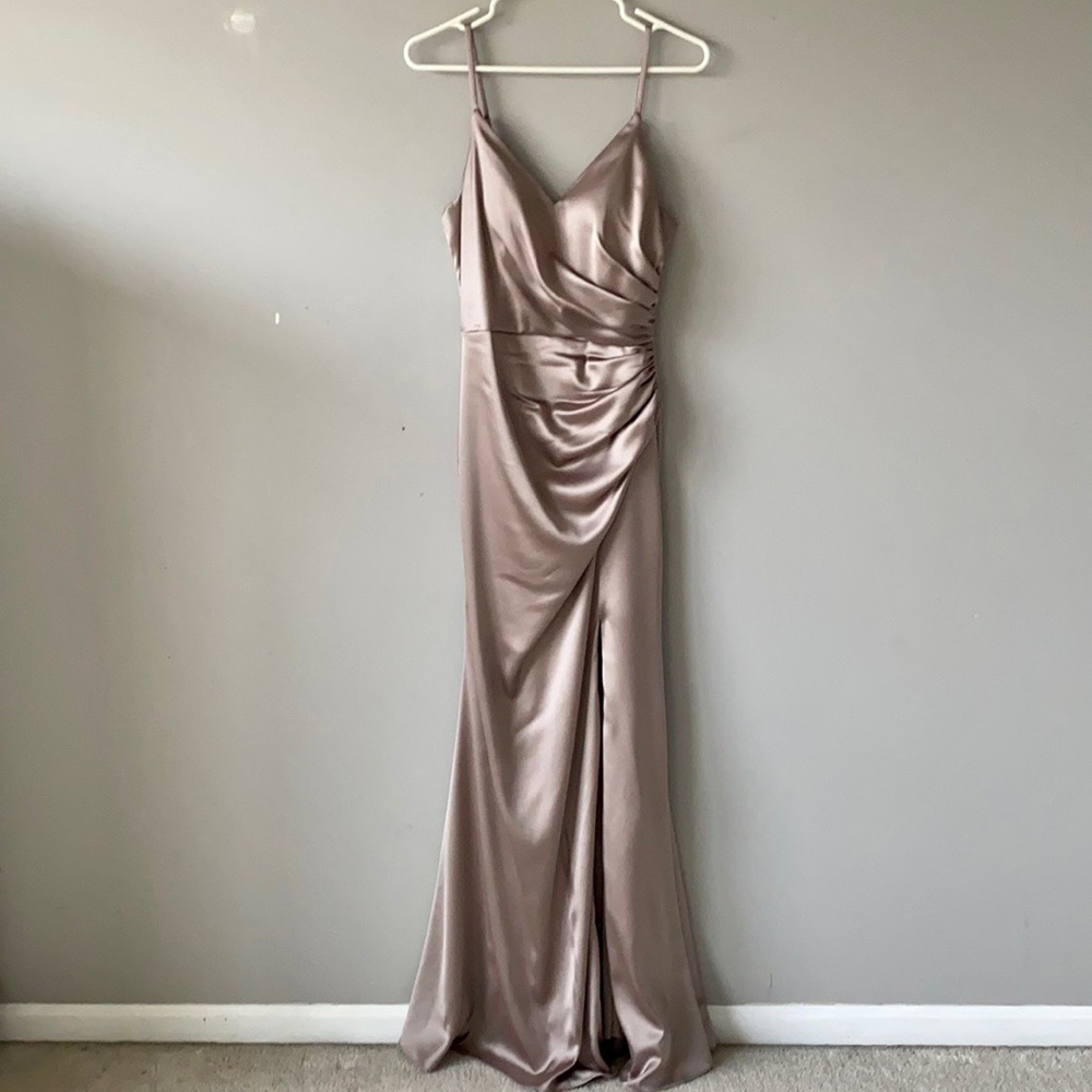 Revelry Rory Satin Dress